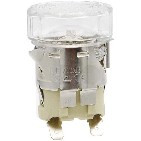 Ersatzteil - Halogenlampe komplett - - WHIRLPOOL, SAMSUNG, BAUKNECHT, IKEA, IGNIS, KITCHENAID, LADEN, ARISTON HOTPOINT, PRIVILEG, INDESIT, ELICA, FRANKE, CYLINDA, BRASTEMP