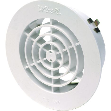 Grille d'aération 100mm (vrac) - Nicoll