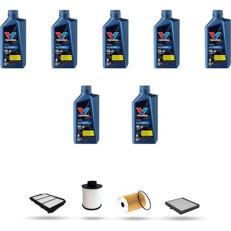 Kit tagliando 4 FILTRI e 7L OLIO compatibile con Chevrolet Lacetti 2.0 Diesel 89KW dal 2007 (1/5)
