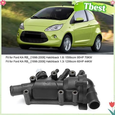 Tbest Thermostat moteur Thermostat de Liquide de Refroidissement de Moteur de Voiture 1337823, Compatible avec KA .3 .6 moto (1/5)