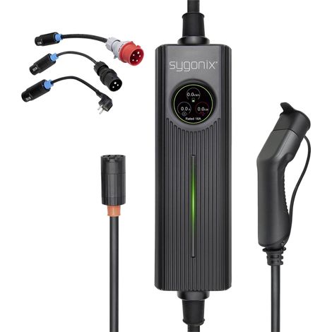 Sygonix Station de charge pour véhicule électrique type 2 mode 2 16 A 11 kW D206982 (1/5)