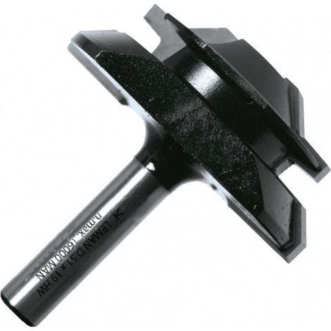 Leman – Mèche bouvetage 45° D.51mm – Longueur utile 14-22mm – Queue 8mm – Pour assemblages précis dans le bois dur (1/3)