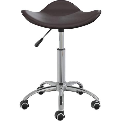 Maison Exclusive - Bürostuhl Braun Kunstleder (1/5)