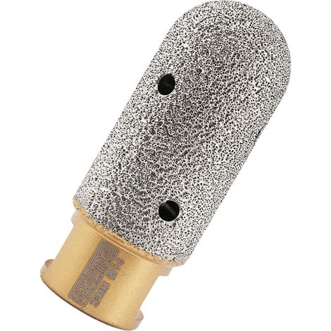 Fraise diamantée de 25 mm - Augmentez les trous existants en carrelage de porcelaine, marbre, plan de travail - Foret à doigt revêtu de diamant (1/5)