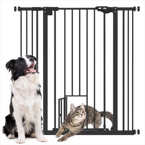 Chatière Barrière pour animaux avec porte et fermeture auto (1/5)