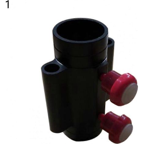 Support de canne à pêche LED pour auvent de camping extérieur, fixation en fer, renforcé par un tube coupe-vent, accessoires pour auvent de tente