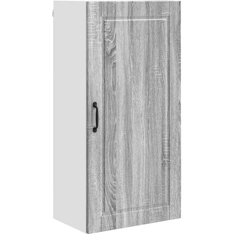 Maison Exclusive - Armadietto a muro PORTO Grigio Sonoma 50 x 31 x 100 cm
