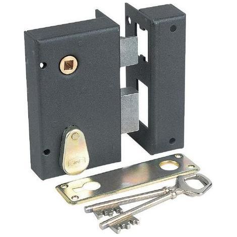 Serrure Applique 4 Gorges Droite Sécurité 4 Gorges, Pose Verticale, Droite - Assa Abloy (1/3)