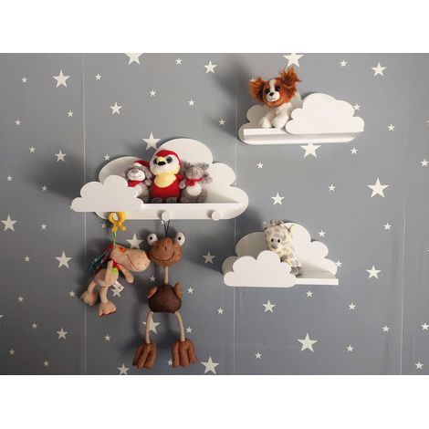 Estantes Nube Juego de 3 FANTASY EXTRA con perchas - Prestige (1/5)