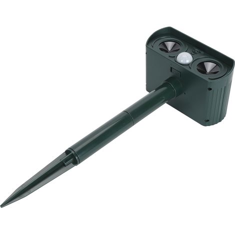 Répulsif solaire ultrasonique professionnel pour animaux, haute sensibilité, infrarouge, longue portée, pour chiens et chats, idéal pour le jardin, la cour et la ferme. (1/5)