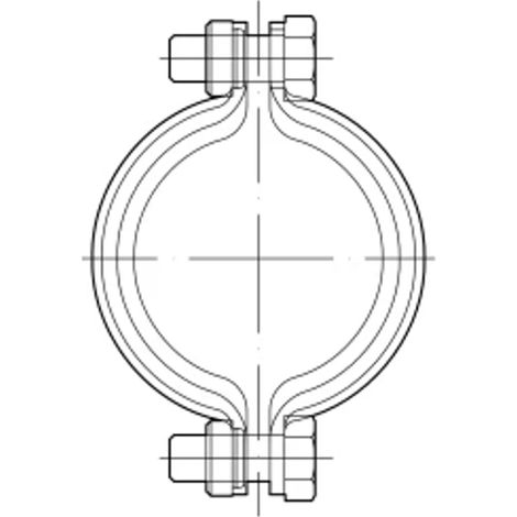 ACO Collier de sécurité ACO GM-X DN100 (570033100), 0174.45.01