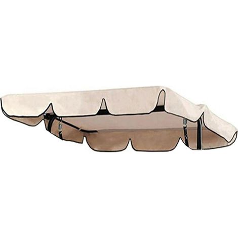 Housse de balançoire extérieure avec auvent imperméable, protection solaire pour jardin, terrasse, chaise longue et hamac