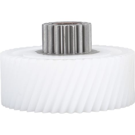 Pièce de rechange pour hachoir à viande : pignon en acier inoxydable et plastique, accessoire de remplacement. (1/5)