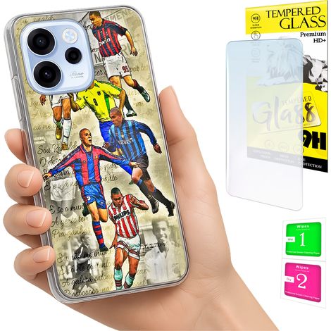Custodia per Oppo Reno 15F / 15F FS Photo cover Cover posteriore + vetro 9H (1/5)