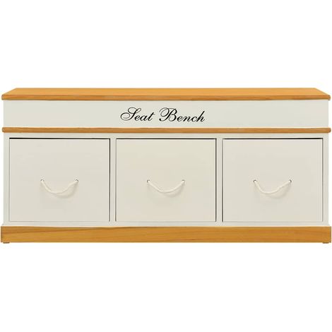 Maison Exclusive - Sitzbank mit Stauraum Schuhschrank Flurbank (1/5)