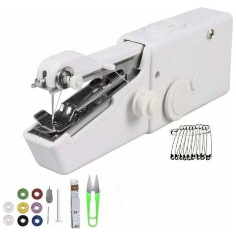 Mini Machine a Coudre Portable à Main, Machines à Coudre Electrique pour Débutant, Easy Retouche Facile à Utiliser Magic Couture (1/5)