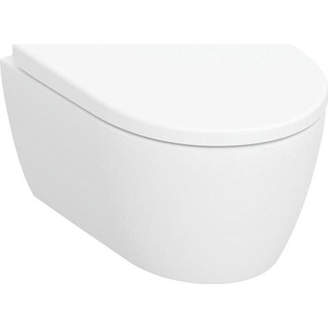 Geberit iCon Wand-WC-Set, Rimfree-Technologie, inklusive WC-Sitz,