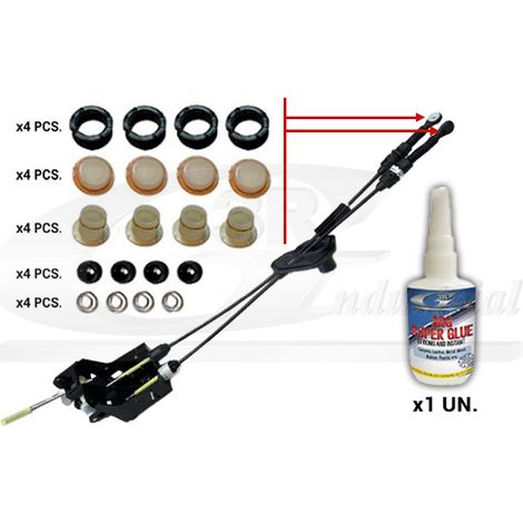 3RG 23611 KIT REPARACIÃƒâ€œN CABLES DE CAMBIO