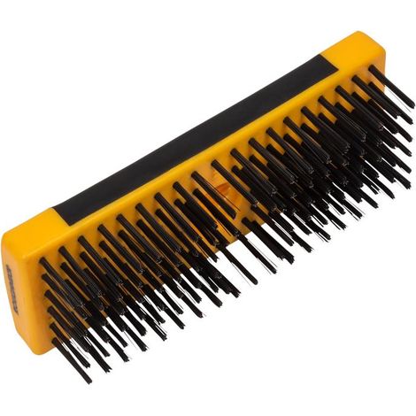 Roughneck 52-060 Heavy-Duty Scrub Brush Soft Grip 200mm (8in) NO Handle ROU52060 (1/5)