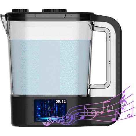 Fontaine à Hydrogène Portable 2L - Capacité Large - 2 Modes - Lavage Automatique - Écran LED Lumineux - Matériau PCTG Sécurisé (1/4)