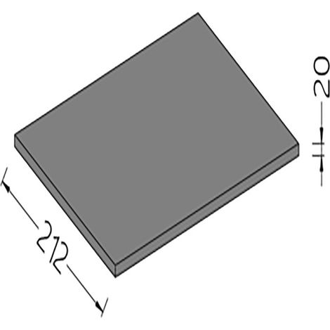 Option: supplément plan de travail en pierre naturelle/quartz/dekton - Diamond