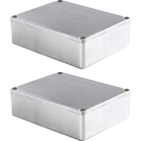 Effektpedalgehäuse – 2-teilig – Aluminium-Druckguss – IP54 wasserdicht – für DIY-Gitarren – 120 x 95 x 35 mm (1/5)