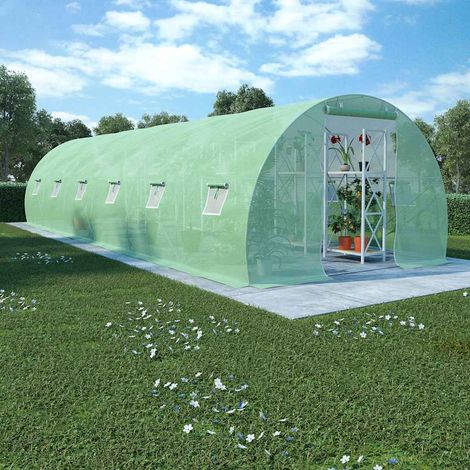 Serre de Jardin Serre Tunnel de Jardin - Serre pour Plantes 27 m² 900x300x200 cm BV864125 - BonneVie (1/5)