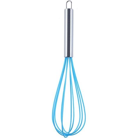 10 pièces, spatule en silicone, 30,5 cm, batteur à œufs, mélangeur, gadget de cuisine polyvalent pour pâtisserie et cuisine quotidienne (1/5)
