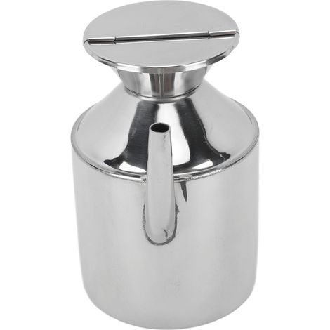Bidon d'huile en acier inoxydable, récipient multifonctionnel, distributeur d'huile pour sauce soja, vinaigre, vin de cuisine, sans poignée (1/5)