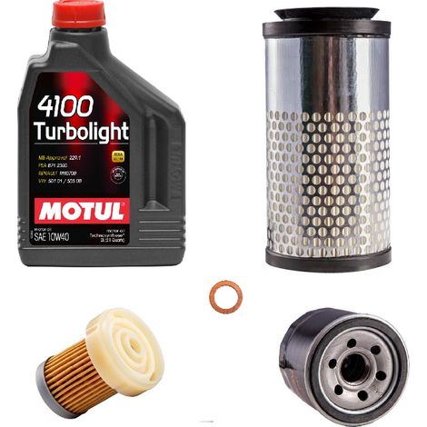 KIT ENTRETIEN COMPLET - KUBOTA Z602 Z482, AIXAM CITY CROSSLINE CROSSOVER GAMME VISION SENSATION EMOTION AMBITION