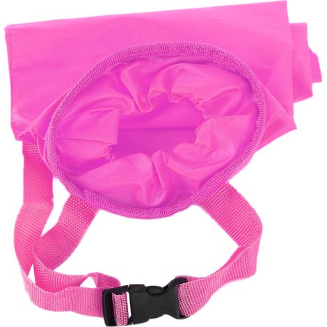 Poubelle voiture multifonction, sac de rangement suspendu pour siège auto, organisateur de voyage, couleur rouge rose (1/5)