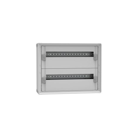 Legrand - Coffret de distribution XL3 HP 160 - 2 rangu00e9es de 24M - Ru00e9f : 1CO2R24SPL (1/3)