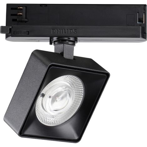 Proiettore Square Pov Metallo Nero 1 Luce 22W 3000K Luce Calda (1/2)