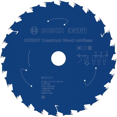 1x Lame de scie circulaire EXPERT Construct Wood cordless (1/5)
