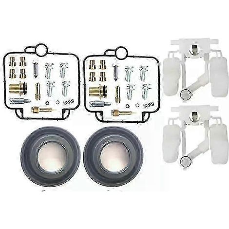 Kit de réparation de carburateur pour moto Suzuki DR750 DR750S 1988-1989 (diaphragme du piston du flotteur du système d'alimentation). (1/2)