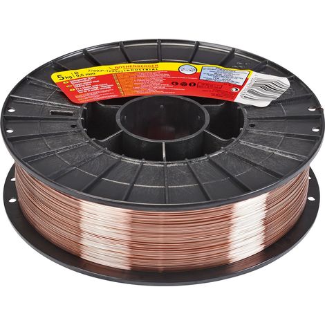 Filo  per  saldatura  a  gas  protettivo  ROTHENBERGER  Industrial  0,6  mm  /  5  kg  -  31233