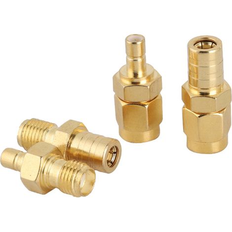Adaptateur SMA SMB pour Antenne Radio Voiture - Connexion DAB GPS - Lot de 4 Pièces (1/5)
