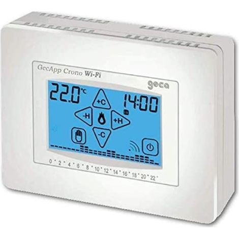 Green Wifi Cronotermostato Da Incasso 230V Bianco (Geca Cod. 35282384)