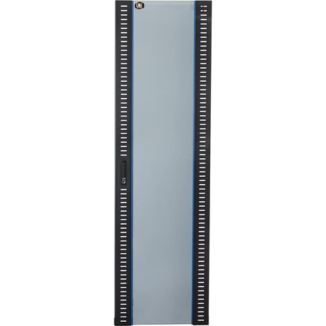Link LKDOOR42AN Porta in vetro nero per armadi 42U