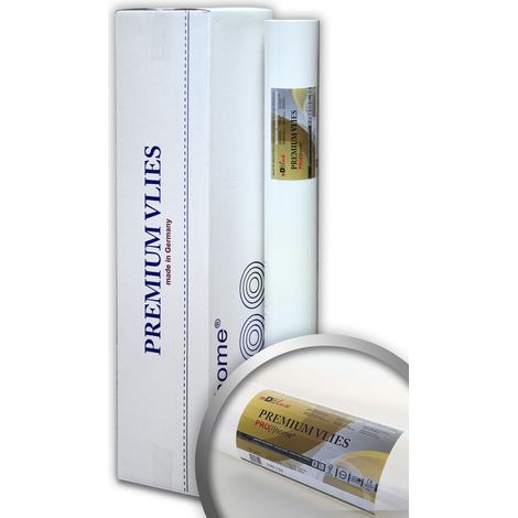 Revêtement intissé de lissage 150 g Profhome PremiumVlies 399-155 fibre de rénovation murale Papier peint intissé blanc 4 rouleaux 100 m2