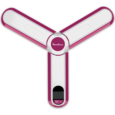 Moulinex INGENIO BN5400 Pink, Weiß Elektronische Küchenwaage