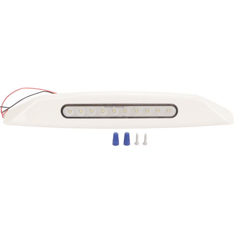 Bandeau lumineux LED blanc 6000K pour auvent de porche de camping-car, intérieur et extérieur de camping-car, compatible avec les caravanes, les camping-cars et les camions. (1/5)