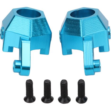 Douilles de direction en alliage d'aluminium haute résistance pour voiture télécommandée 1/16, pièces de rechange et accessoires métalliques. (1/5)