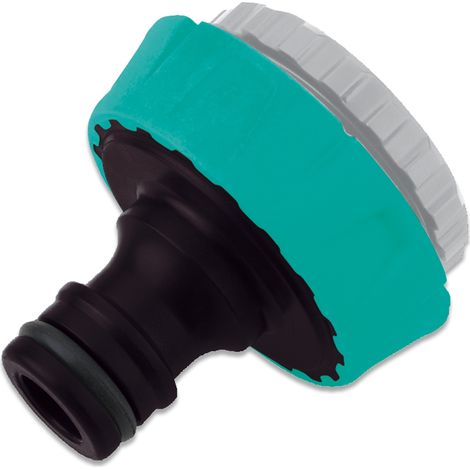 Bricoferr Adaptateur de robinet en plastique 1/2″ avec réduction à 3/4″
