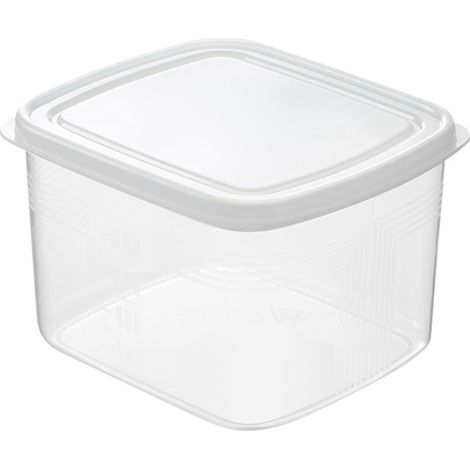 Boîte de rangement transparente pour réfrigérateur, boîte de rangement pour réfrigérateur, conservation des produits frais, capacité de 1,2 l, organisateur de légumes et d'aliments, conteneur pour mic (1/5)