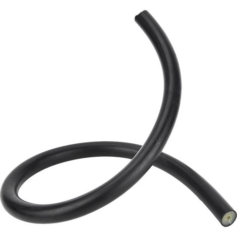x 16 mm schwarze Harpunen-Gummibärchen, Tauchschlauch aus Naturlatex (50 cm) (1/5)