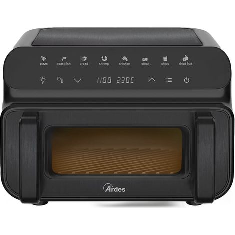Ardes ARFRYA12GP – FRIGGISANA GRILL – Friteuse à air chaud et grill Noir (1/4)