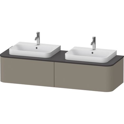 Duravit Happy D.2 Plus Konsolenwaschtischunterbau wandhängend,