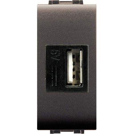 Alimentatore Usb Tipo A Mylife Da Incasso 2,1A (Elettrocanali Cod. Ecl4081)