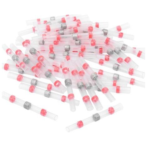 Ensemble de connecteurs de fils à souder thermorétractables étanches SST-S21, 50 pièces (1/4)